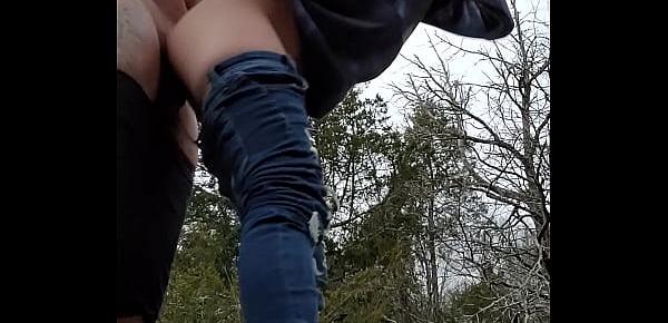  Outdoor Mountain Nature Fuck and Suck with 19 yo teen petite Aphrodites and BBC Asklepios